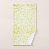 Hintergrundmuster Grafische moderne Liebe für den Badhandtuch Set (Handtuch)