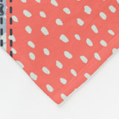 Hintergrundmuster im Vintagen Stil. Patchwork dec Fleecedecke (Ecke)