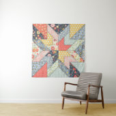 Hintergrundmuster im Vintagen Stil. Patchwork dec Wandteppich (Beispiel)