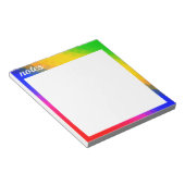Hintergrundnotiz Notizblock (angewinkelt)