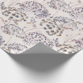 Hintergrundpapier für freilebende Blume Geschenkpapier (Ecke)