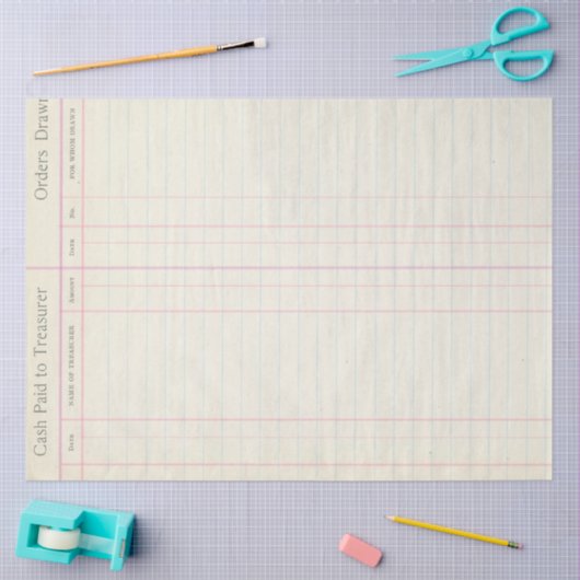 Hintergrundpapier für Junk Journal Ledger Seidenpapier (Basteln)