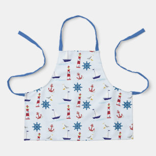 Hintergrundpapier für nautische Tapeten Schürze