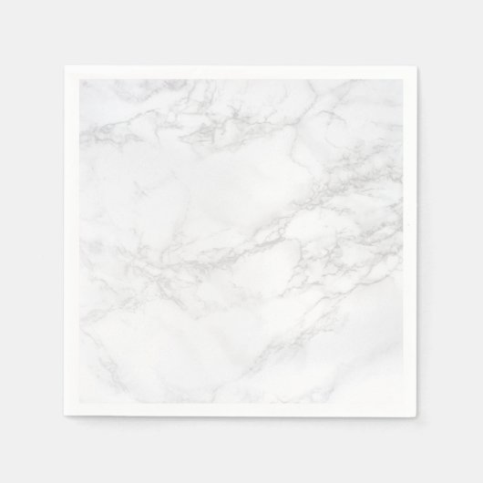 Hintergrundpapier Napkins aus weißem und grauem Ma Serviette (Vorderseite)