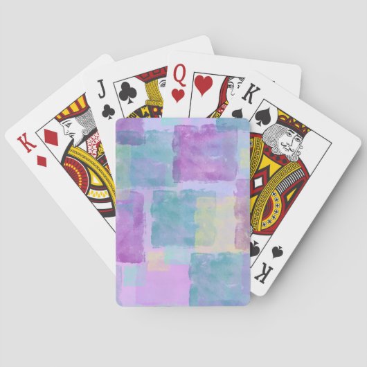 Hintergrundpapier Pastel Scrapbook Spielkarten (Rückseite)