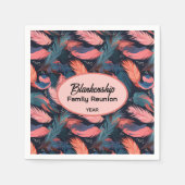 Hintergrundpapier über die farbige Wiedersehen-Fed Serviette (Vorderseite)