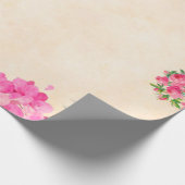 Hintergrundpapier zur Blume Geschenkpapier (Ecke)