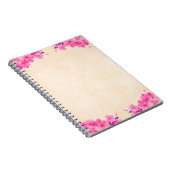 Hintergrundpapier zur Blume Notizblock (Rechte Seite)