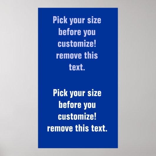 Hintergrundposter-Leerzeichen groß bis klein Siehe Poster (Vorne)