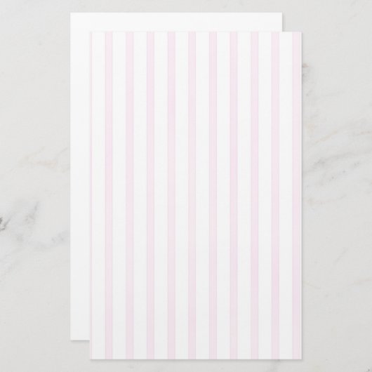 Hintergrundrosa Farbstreifen Briefpapier (Vorne/Hinten)