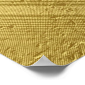 Hintergrundstruktur Textur Gold Poster (Ecke)