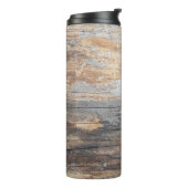 Hintergrundtextur alte schöne Baumstruktur, Beck Thermosbecher (Nach links gedreht)