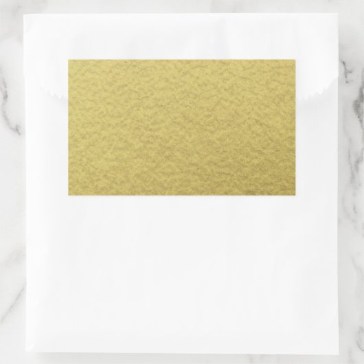 Hintergrundtextur der Goldfolie Rechteckiger Aufkleber (Tasche)