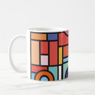 Hintergrundtextur der Steinmauer. Hintergrund und Kaffeetasse