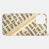 Hintergrundtextur eines Buches Case-Mate iPhone Hülle (Rückseite (Horizontal))