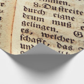 Hintergrundtextur eines Buches Geschenkpapier (Ecke)