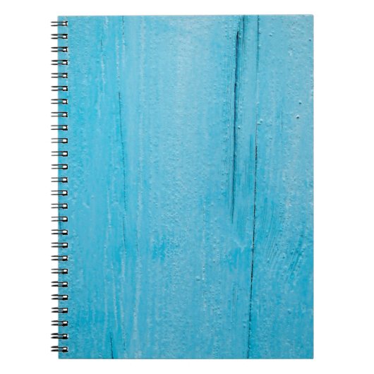 Hintergrundtextur Holz blau Notizblock (Vorderseite)