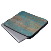 Hintergrundtextur Holz Laptopschutzhülle (Vorne Knopf)