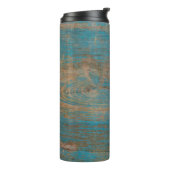 Hintergrundtextur Holz Thermosbecher (Nach links gedreht)
