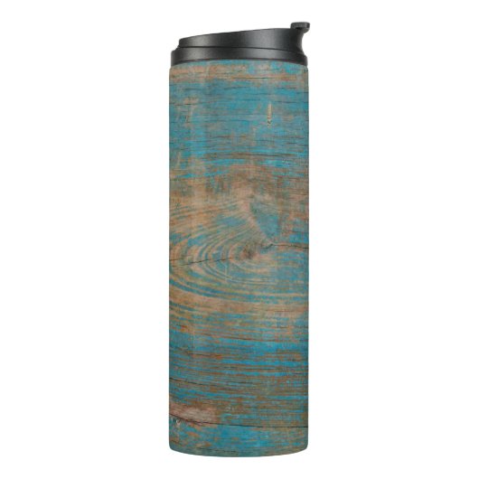 Hintergrundtextur Holz Thermosbecher (Nach links gedreht)