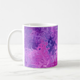 Hintergrundtextur lila kaffeetasse