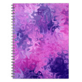 Hintergrundtextur lila notizblock (Vorderseite)