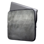 Hintergrundtextur Metallkratzer Laptopschutzhülle (Vorderseite Links)