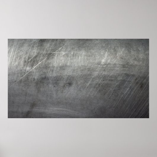 Hintergrundtextur Metallkratzer Poster (Vorne)