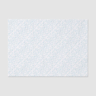 Hintergrundübersicht über blaue Schwimmende Herzen Seidenpapier