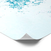 Hintergrundvorlage für Blätter Poster (Ecke)