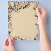 Hintergrundvorlage für Flyer (Hand)