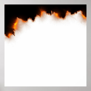 Hintergrundvorlagenbereich zum Brennen von Papier Poster