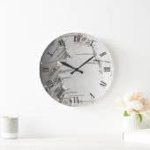 Hintergrundvorlagenuhren Große Wanduhr (Zuhause)