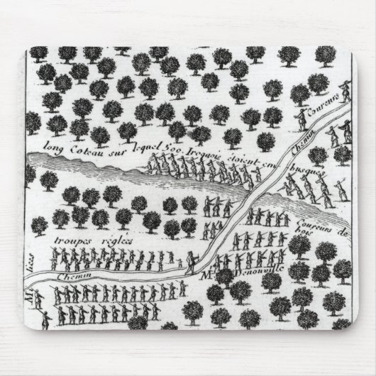 Hinterhalt des Irokesen Mousepad (Vorne)