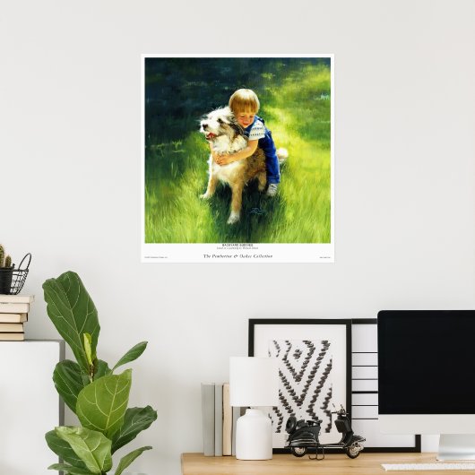 Hinterhof Buddies Poster (Heimbüro)