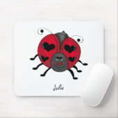 Hinterhof-Buggyen · Lächelnder Marienkäfer Mousepad (Mit Mouse)