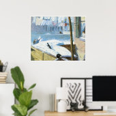 Hinterhof, Greenwich Village, John Sloan Poster (Heimbüro)