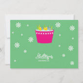 Hinterhof GRILLEN Party lädt ein Einladung (Rückseite)