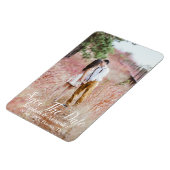 Hinterhof Land Save The Date Magnet (Linke Seite)