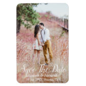 Hinterhof Land Save The Date Magnet (Vertikal)