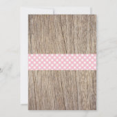 Hinterhof-Mädchen des GRILLEN Einladung (Rückseite)