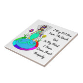 Hinterhof-Meerjungfrau "ich kann möglicherweise Fliese (Seite)