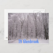 Hinterhof Postkarte (Vorne/Hinten)