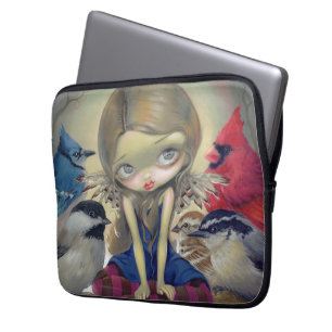 "Hinterhof-Vogel-" Elektronik-Tasche Laptopschutzhülle