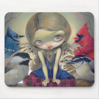 "Hinterhof-Vögel" Mousepad