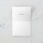 Hinterhof-Vögel Notecards Karte (Innenseite)