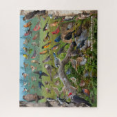 Hinterhof Vögel Nova Scotia Puzzle (Vertikal)