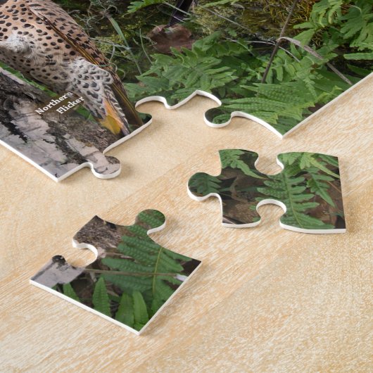 Hinterhof Vögel von West Virginia Puzzle (Seite)