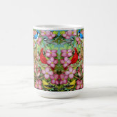 Hinterhof-wilde Vogel-Keramik-Tasse Kaffeetasse (Mittel)