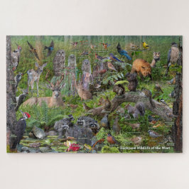 Hinterhof Wildnis im Westen Puzzle